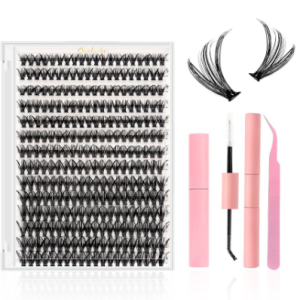 Individual false eyelashes that need to be applied one by one
