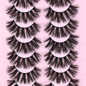thick false eyelashes