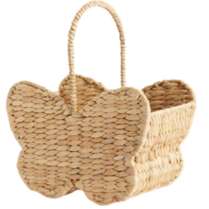 Handwoven calabash grass storage baskets