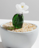 Handmade Colored Glaze Flower