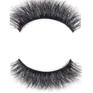 Thick false eyelashes with cotton bands